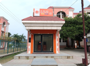 On-campus ATM building