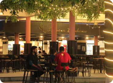 University cafe interior